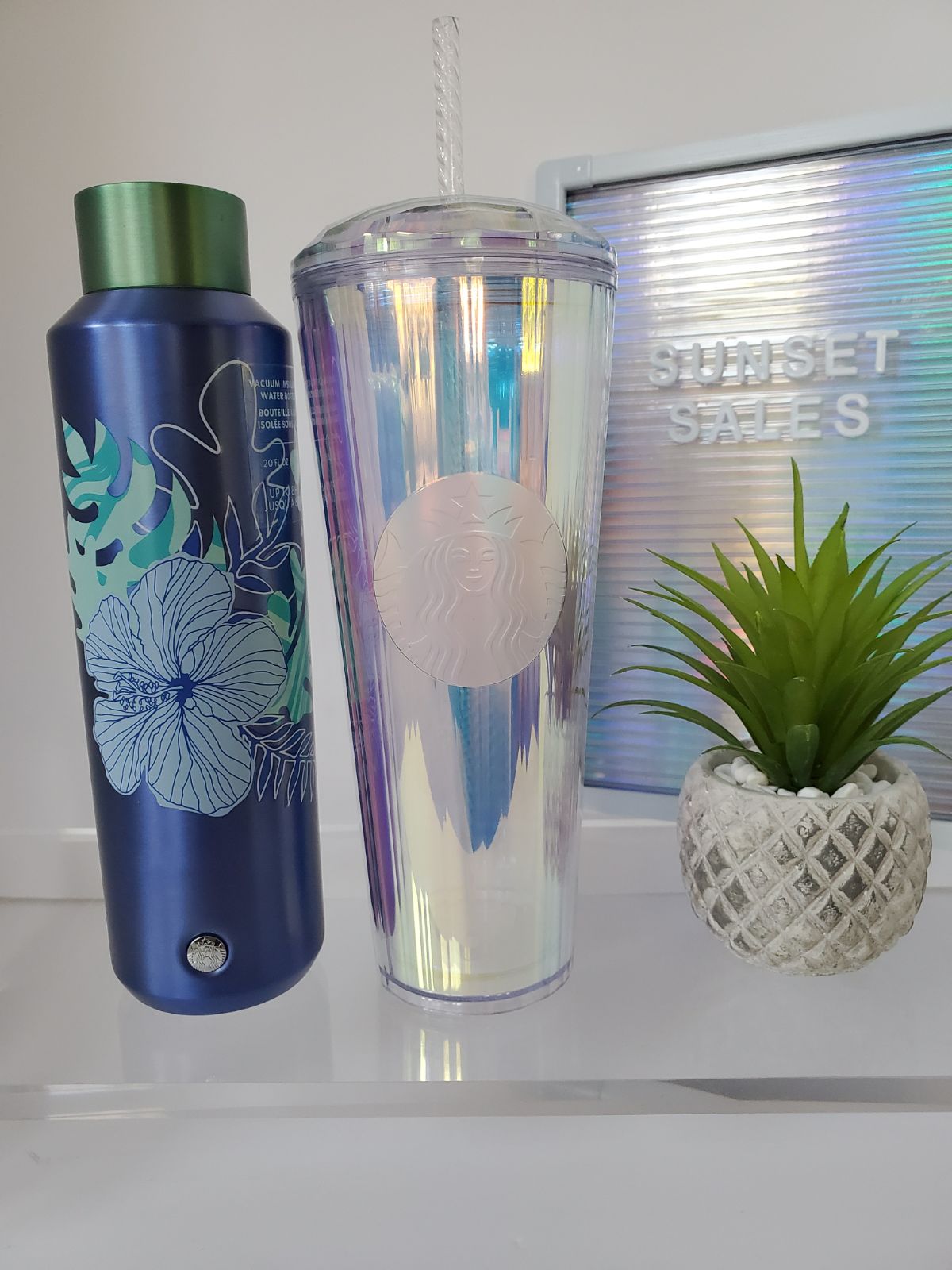 Starbucks tumblers
