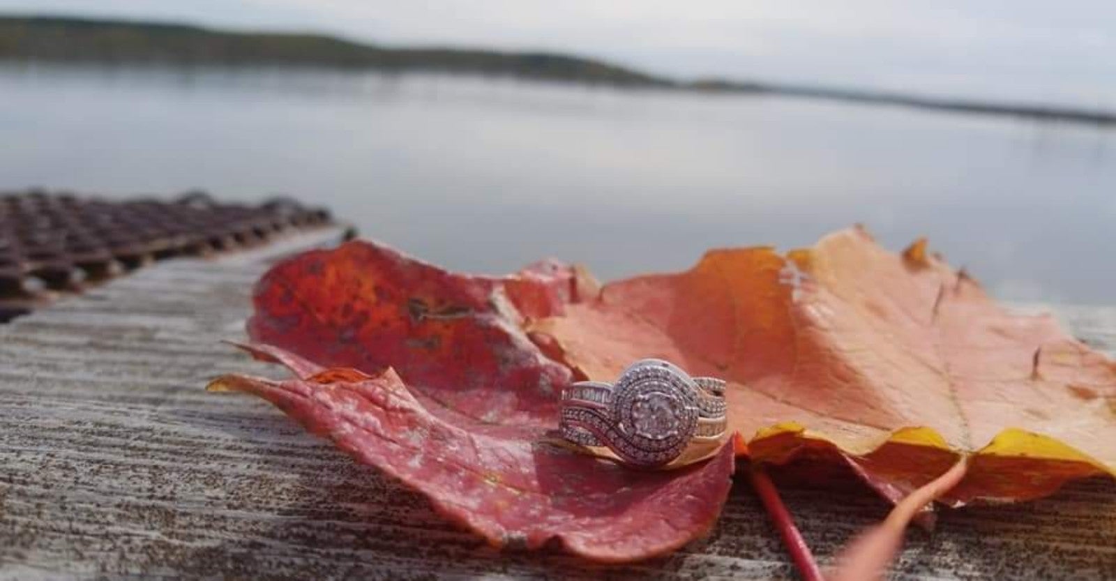 Riddles engagement wedding ring white gold size 11 .25