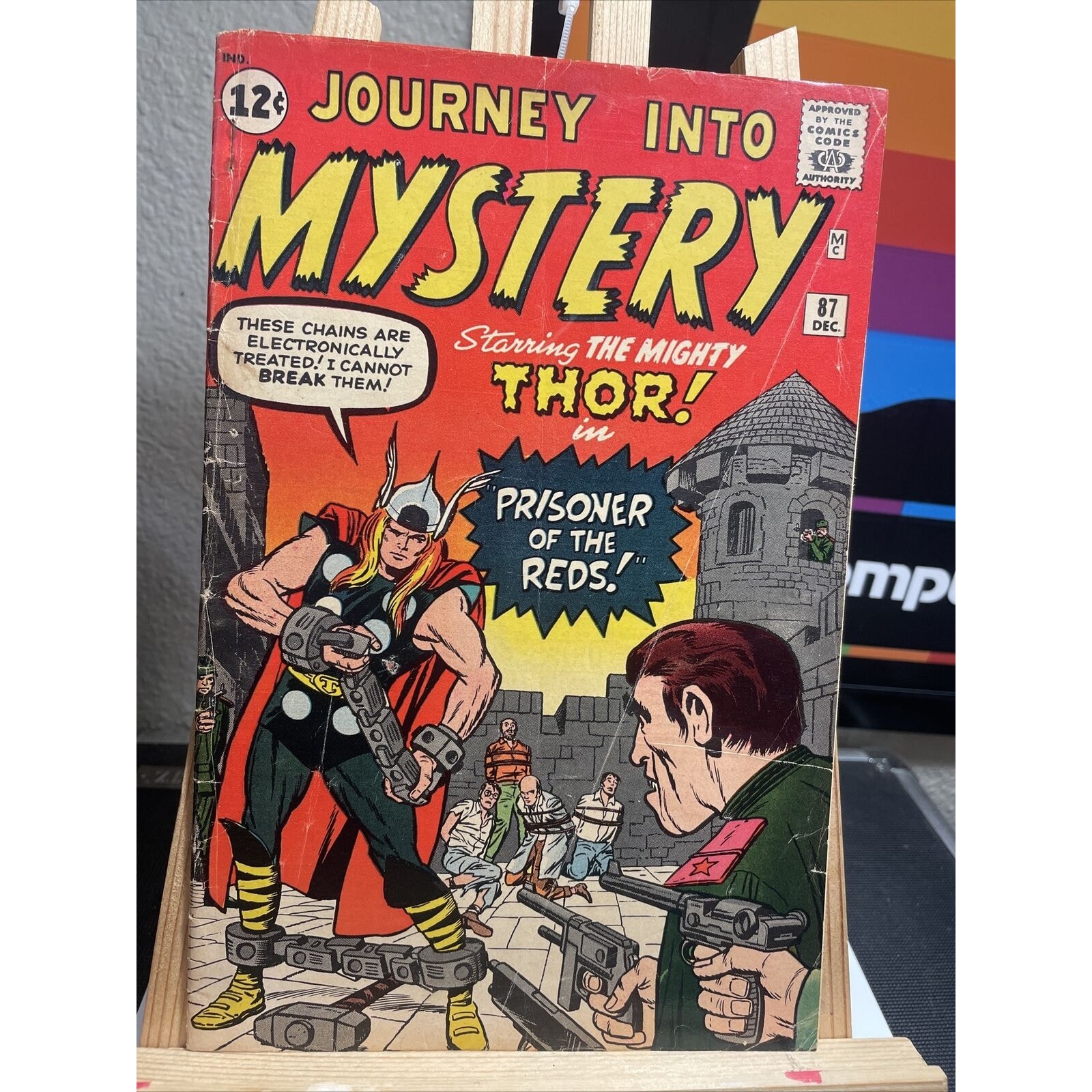 Journey Into Mystery #87 5th Appearance Thor! Jack Kirby Cover! Marvel