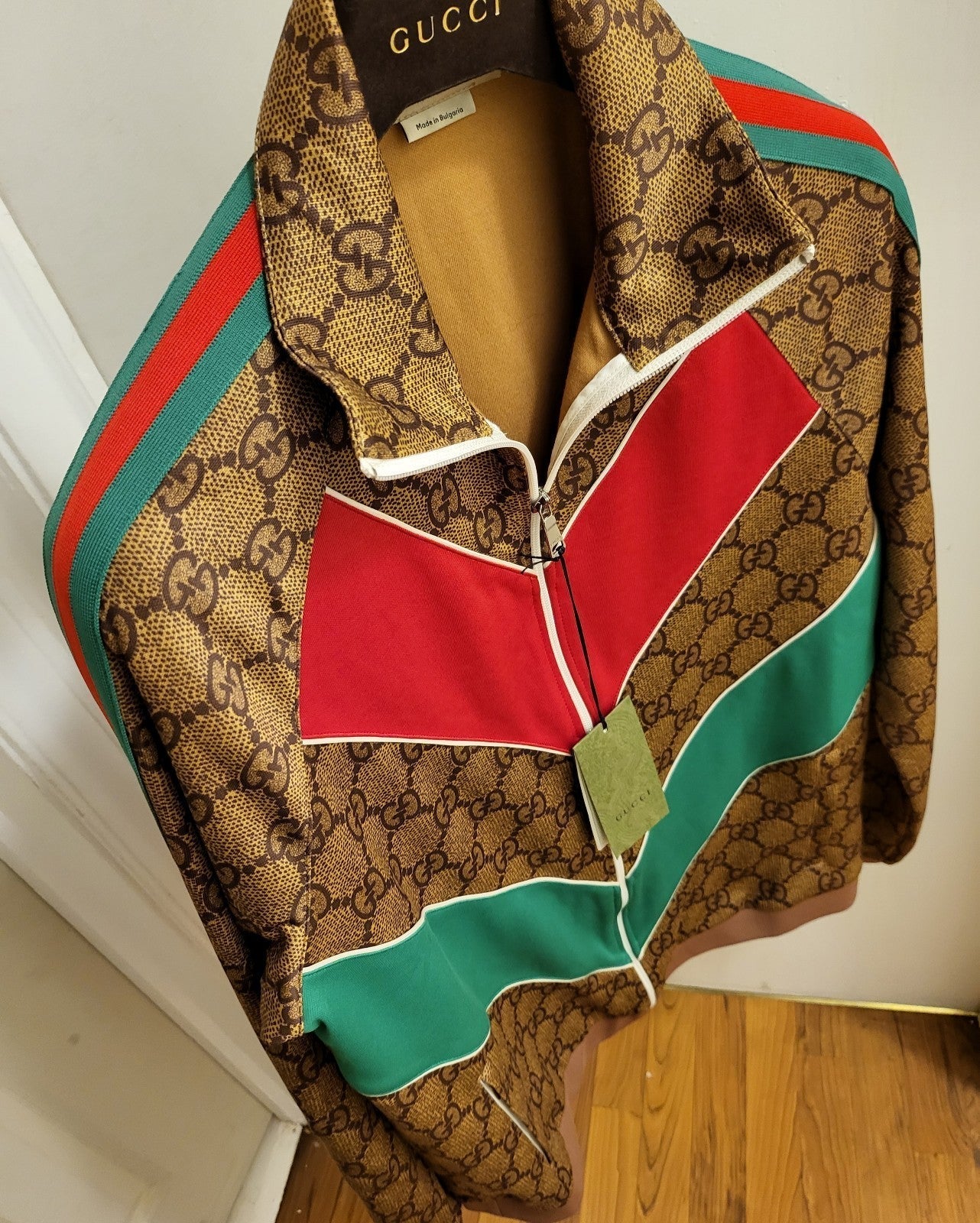 Authentic Gucci GG Monogram Jacket