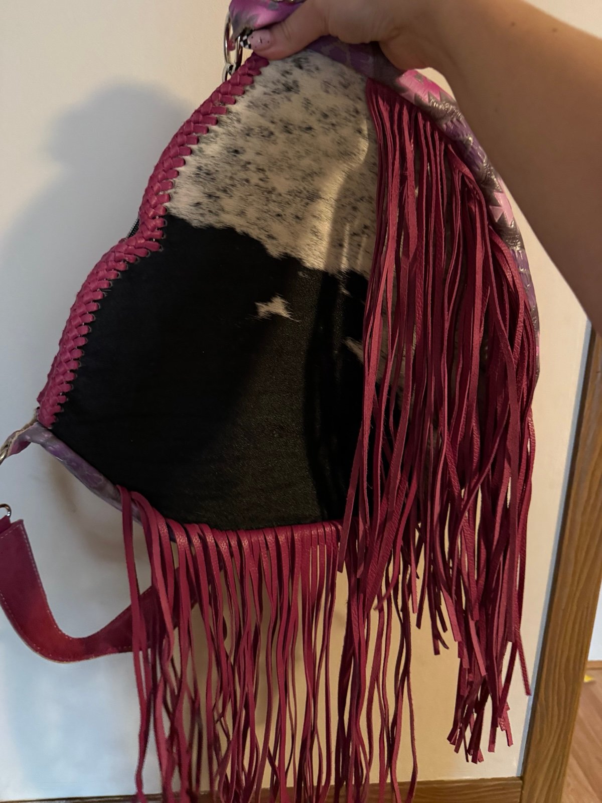 L3 design Leather crossbody