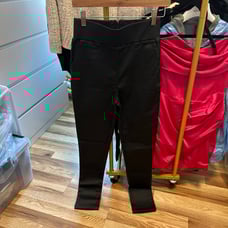 showpo leatherette skinny leg pants size US 4
