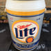 Vintage 20” chicago bears Miller Lite Beer Cooler Can Large Kraft MADE IN USA
