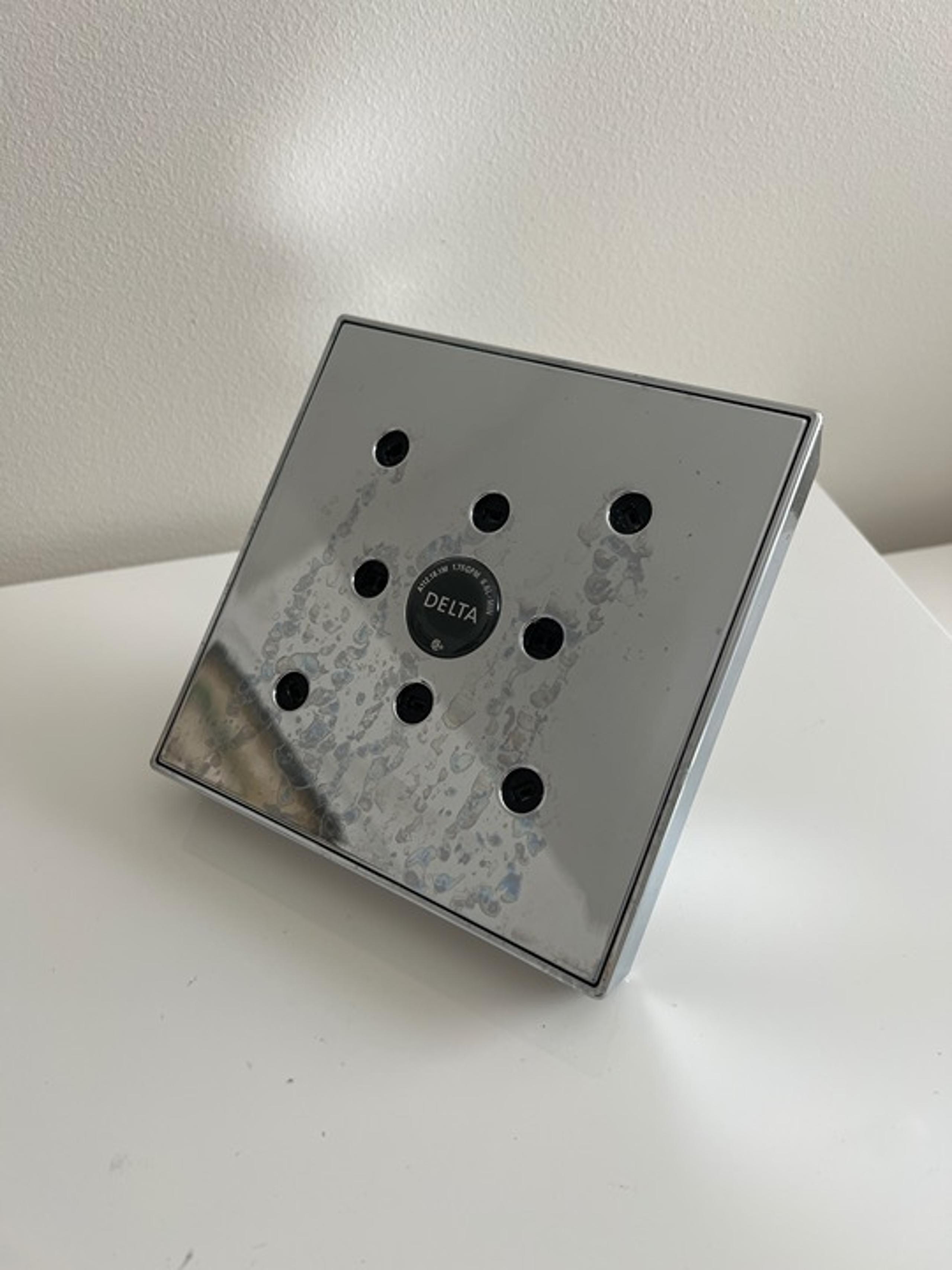 Delta Modern Square H2Okinetic Shower Head - Chrome