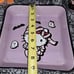 Hello Kitty Halloween Mummy & Friends Pink Ceramic 4 piece Baking Set RARE