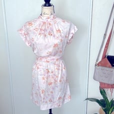 NEW! Cloth & Stone Pink Floral Mini Dress Size Small.