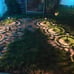 Bright Solar Pathway Lights 6 Pack,Color Changing+Warm White LED Solar Lights