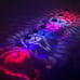 Bright Solar Pathway Lights 6 Pack,Color Changing+Warm White LED Solar Lights