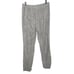 THREAD & SUPPLY Pinstriped Button Up Shirt & Drawstring Pant Set Gray Size Large