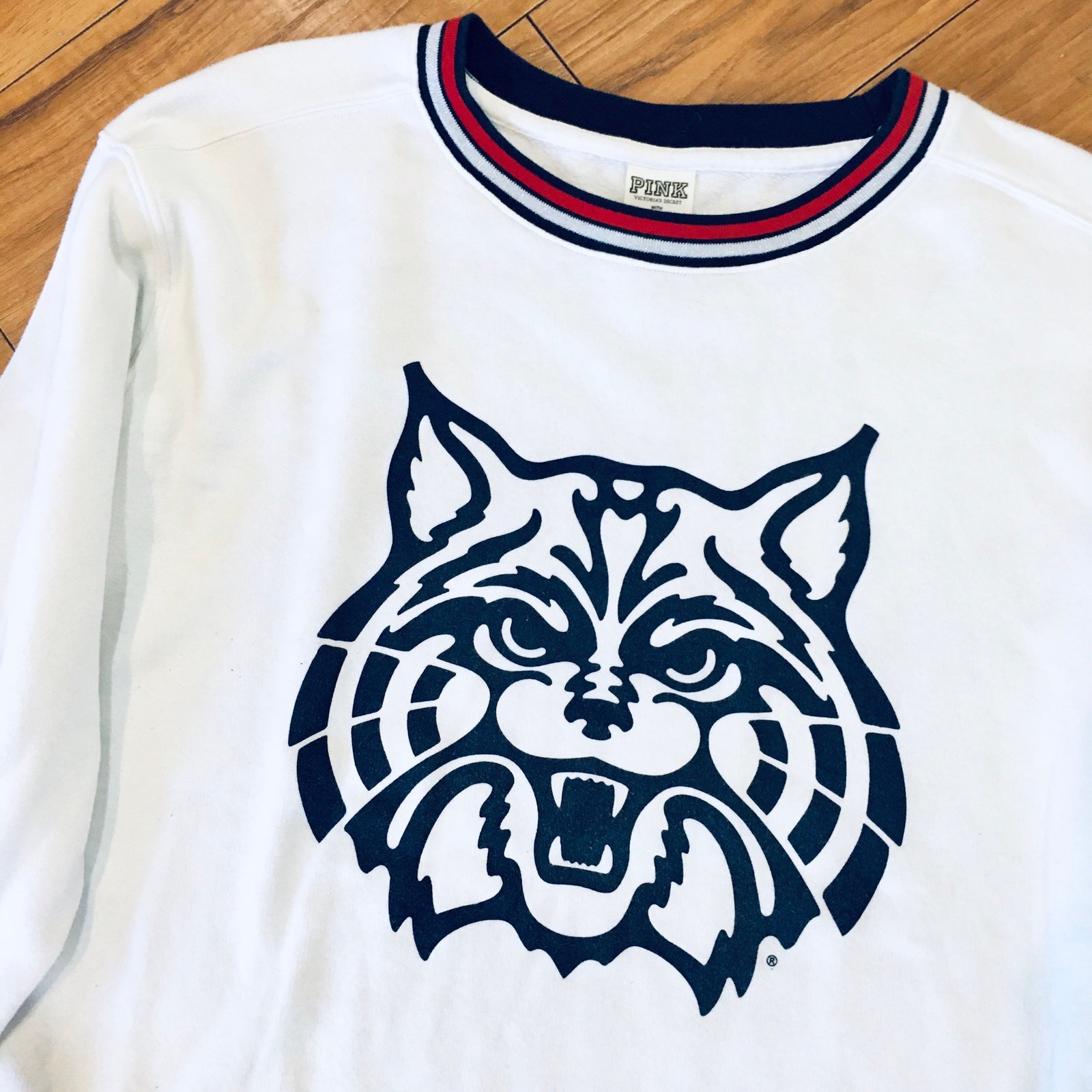 Victoria secret Pink wildcats sweatshirt CATS Arizona collegiate college medium