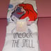 Rae Dunn Disney Ariel show white kitchen towels