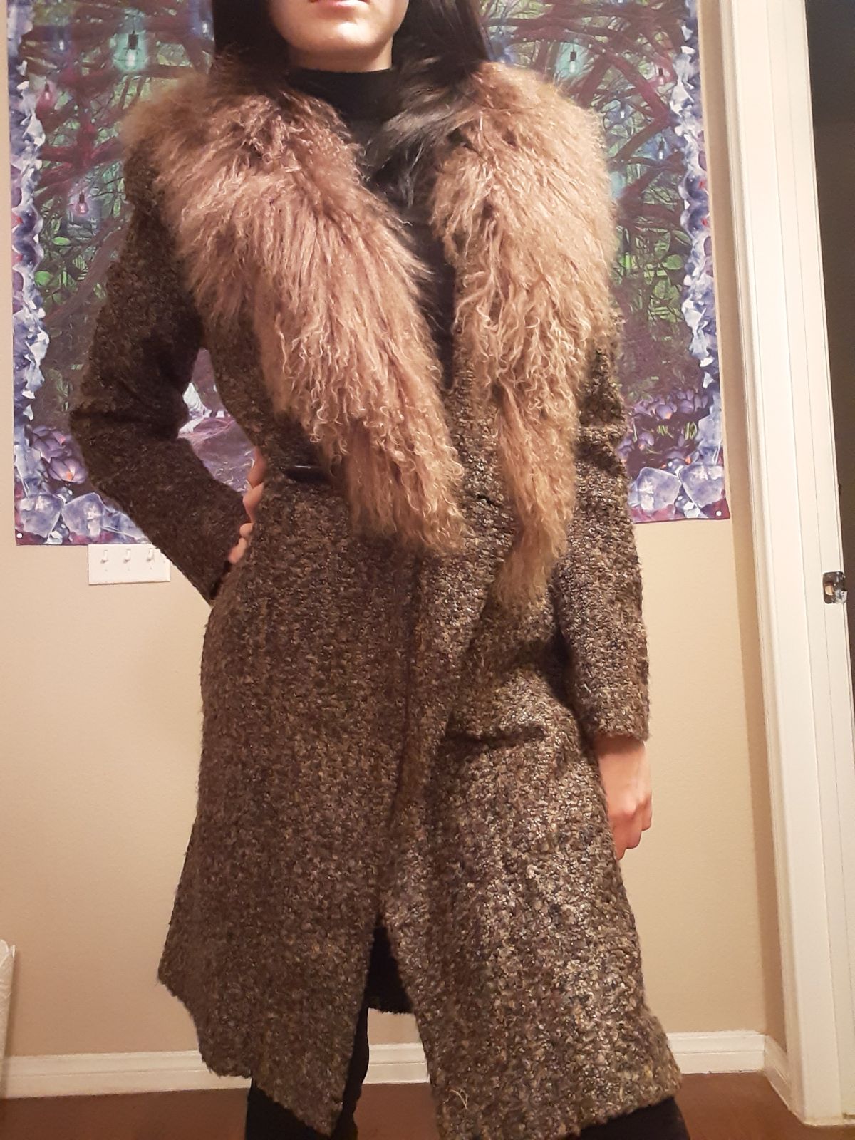 MADELINE BY ALORNA Vintage Fur Coat