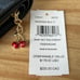 Coach Snap Wallet In Signature Cherry