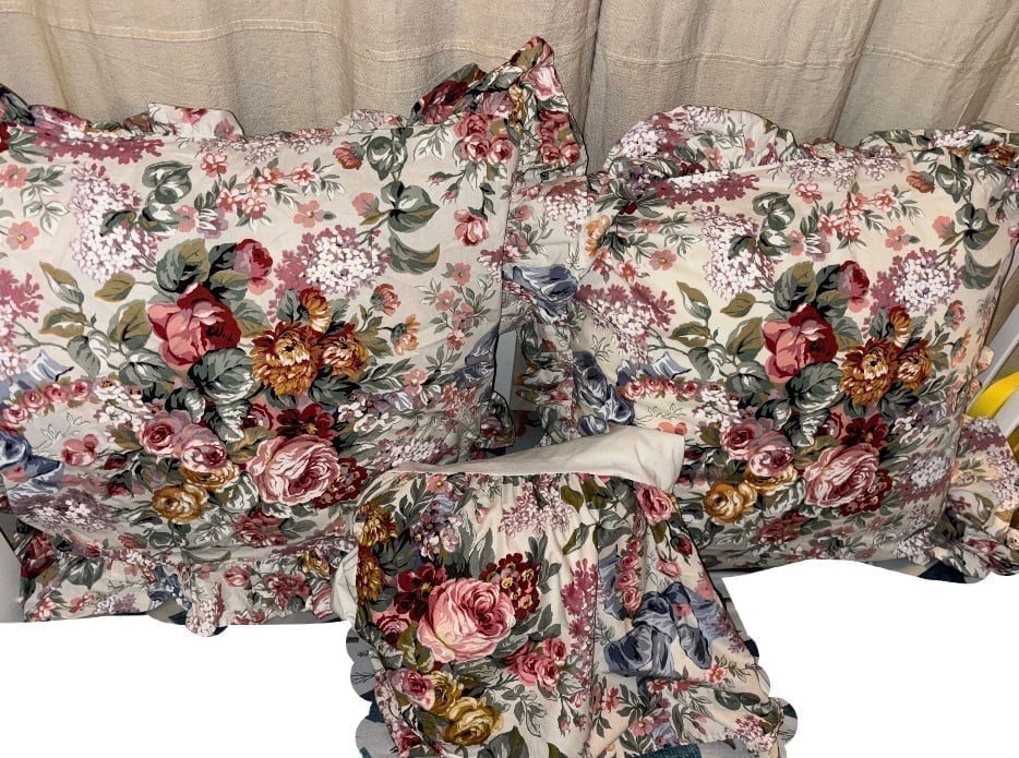 Vintage 90s Ralph Lauren “Allison” bedding FINAL PRICE