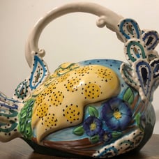 Blue Sky Ceramics Tea Kettle