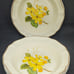 (4) VINTAGE MIKASA HERITAGE GOLDWOOD F2001 SOUP SALAD BOWLS 8.5 VERY NICE!