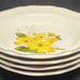 (4) VINTAGE MIKASA HERITAGE GOLDWOOD F2001 SOUP SALAD BOWLS 8.5 VERY NICE!
