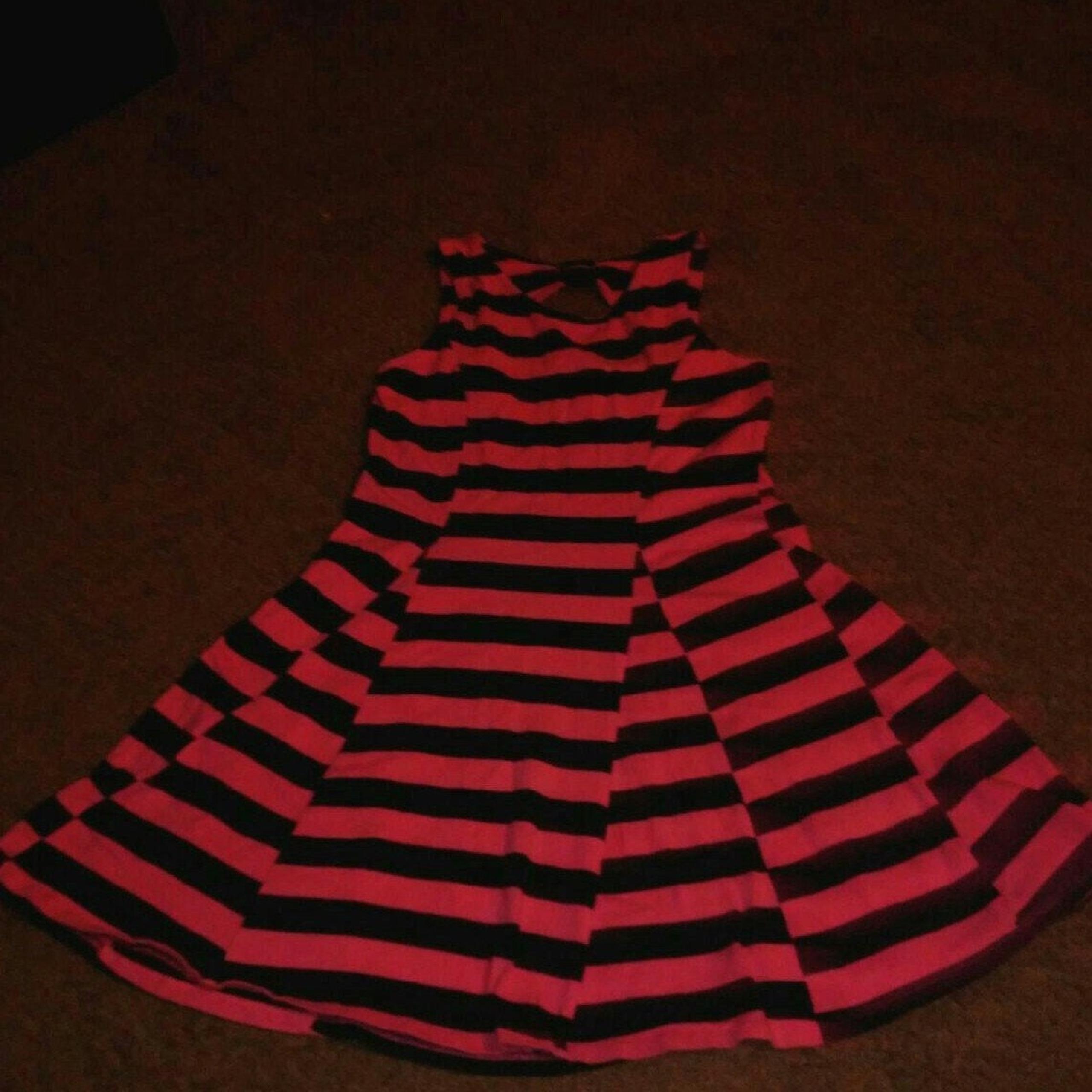 Young Girs Pink And Blue Stripped dress