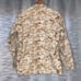 SAND DESERT DIGI CAMO MARINE JACKET MEDIUM