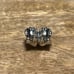 Pandora Swan Embrace Sterling Silver Charm With 14K Gold Crown