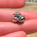 Pandora Swan Embrace Sterling Silver Charm With 14K Gold Crown