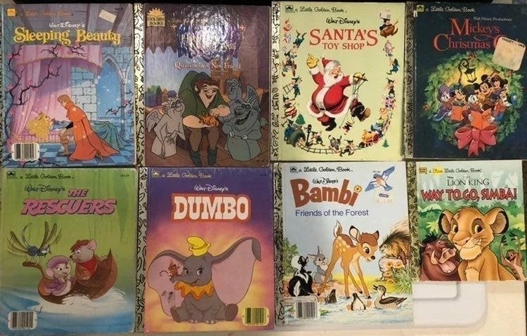 A Little Golden Books Collection - Disney books