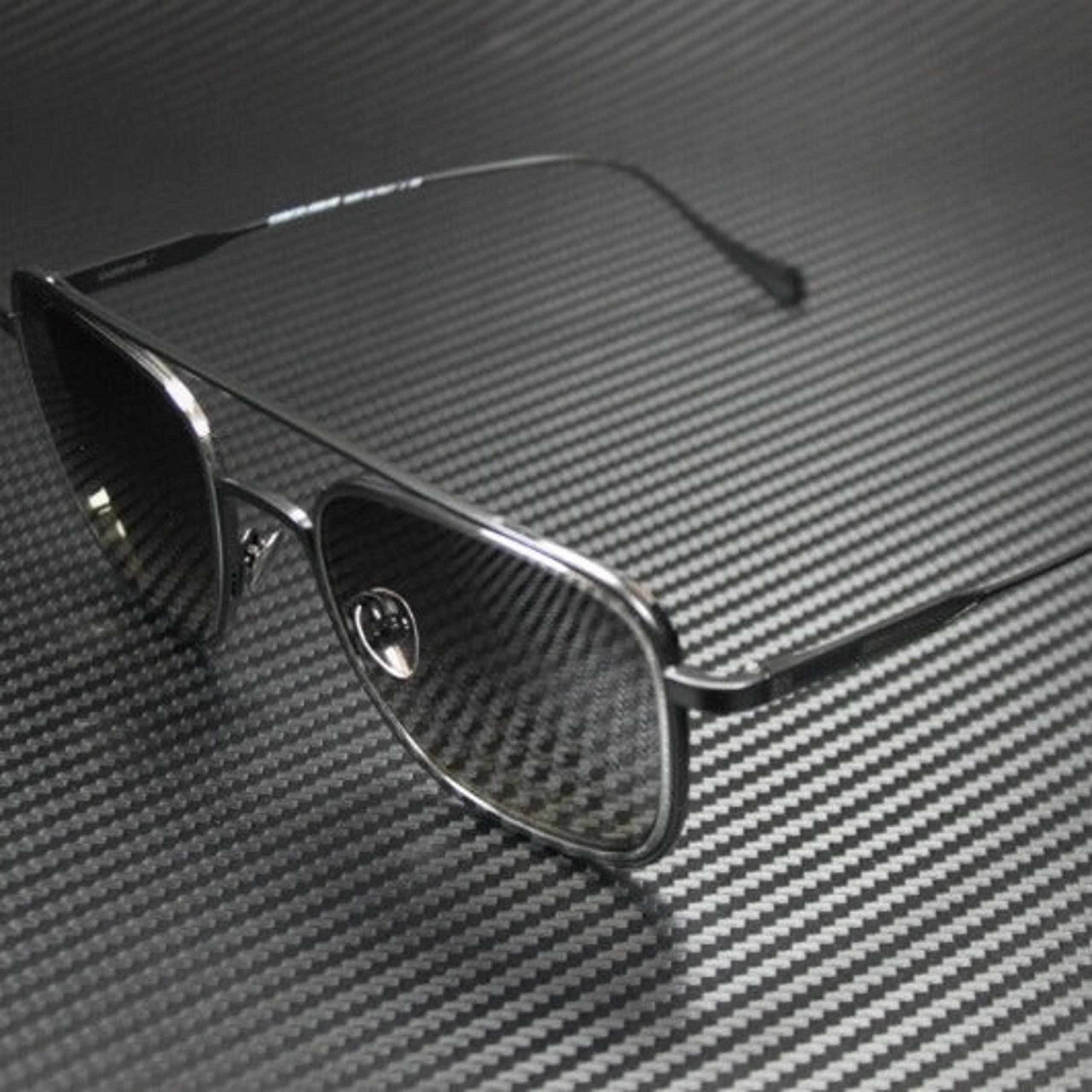 Giorgio Armani Men's Black and Grey 52mm Sunglasses!