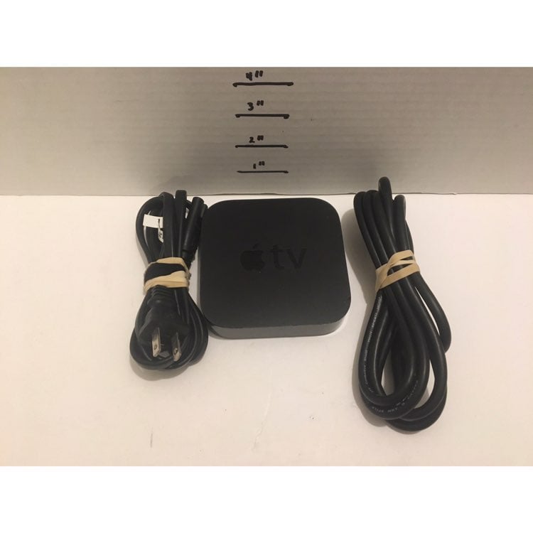 Apple TV (3rd Generation) 8GB Black streaming device model A1469