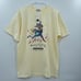 VINTAGE Cirque Du Soleil Men Shirt large yellow 90s Treasure Island Las Vega