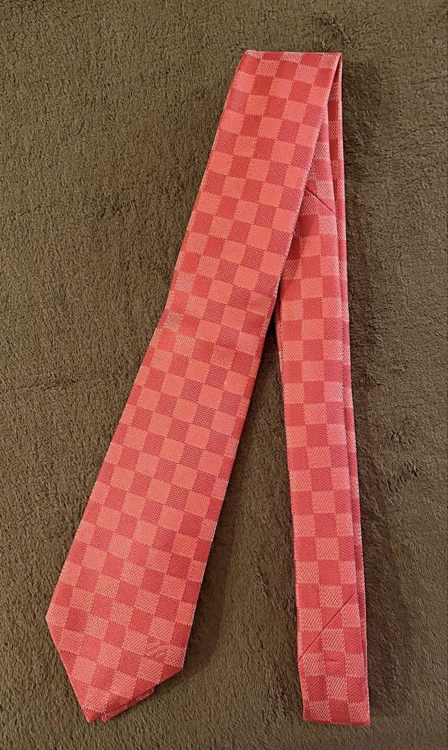 Louis Vuitton Pink Tie