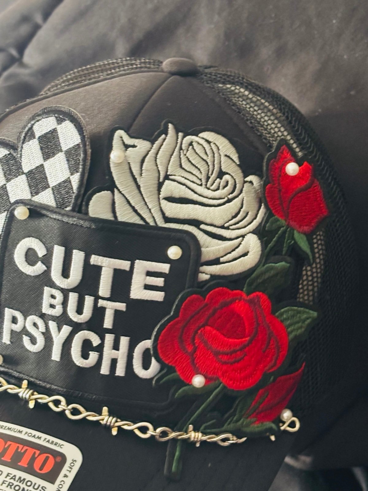 Women's premade trucker hat