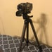 Camera with Tripod