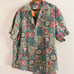 Vintage Hawaiian • Monsteras and Fish Buttondown