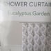 Colordrift Eucalyptus Garden Floral Print 72 Shower Curtain New in Package