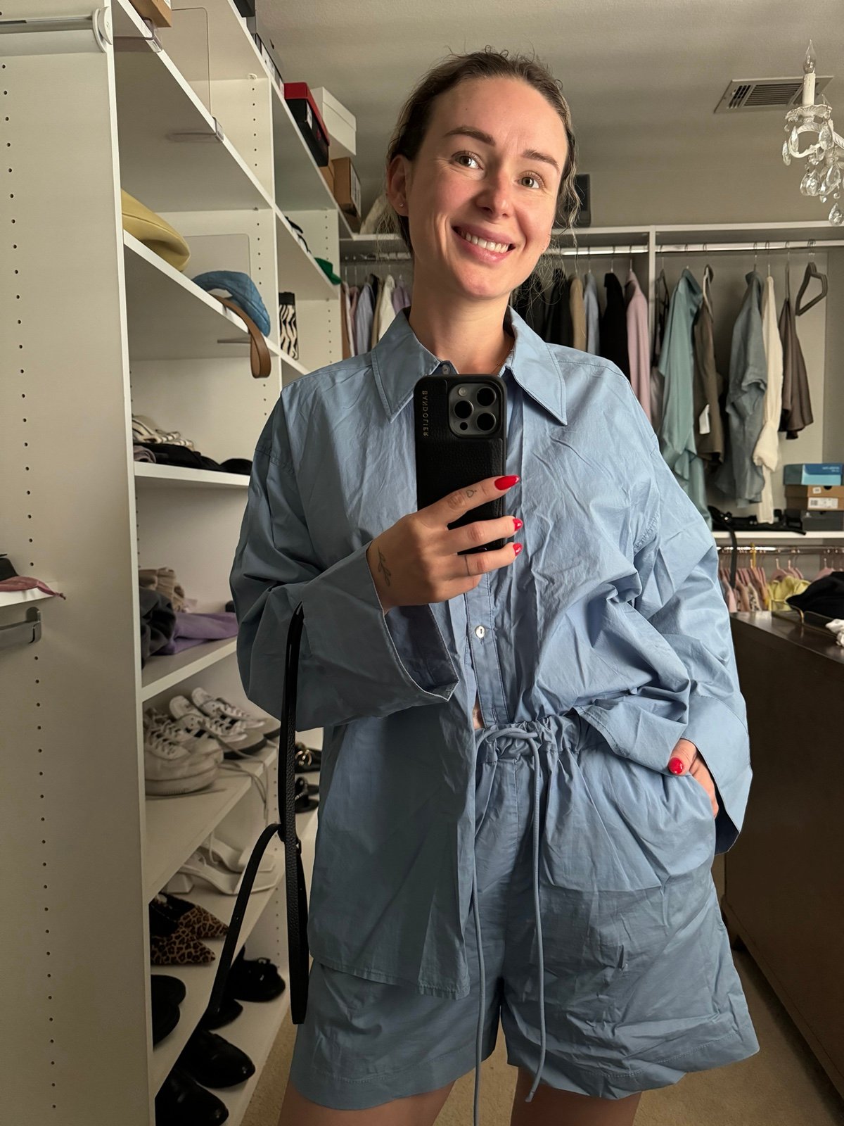 Sing of Style set shorts and shirt
