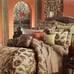 NWT Thomasville King Bedskirt Kahlua in Basketweave Print