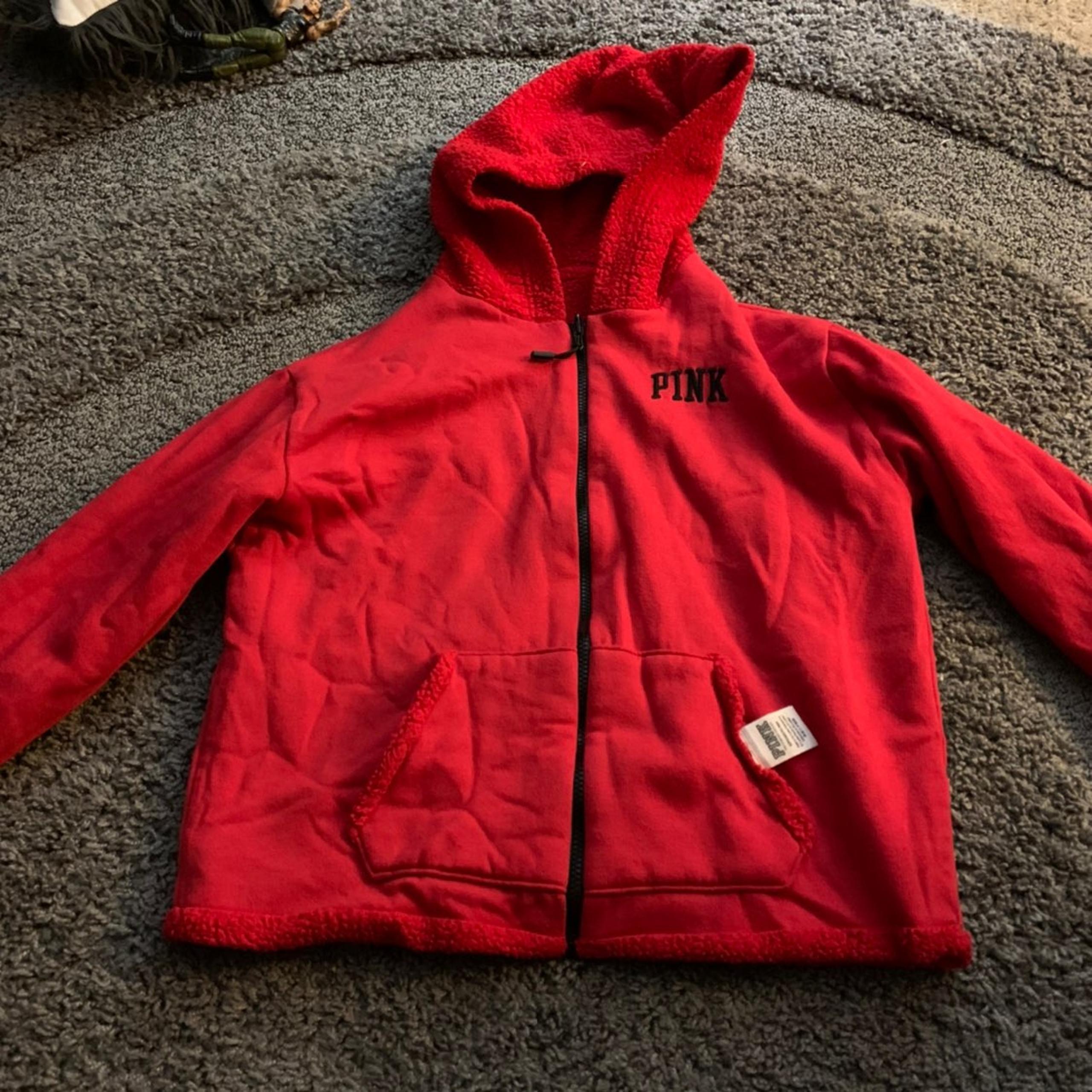 Pink zip up