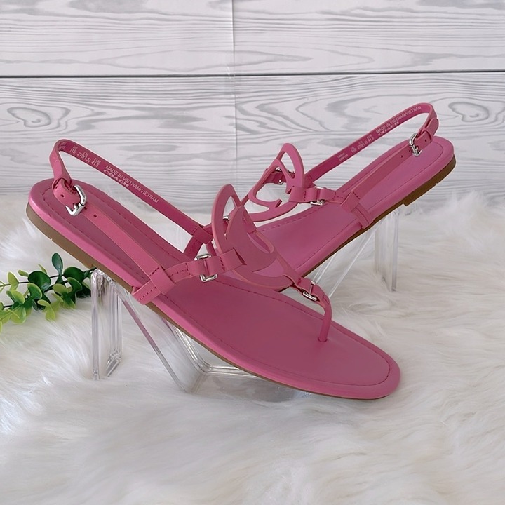 Coach “Jeri” Pink Sandals