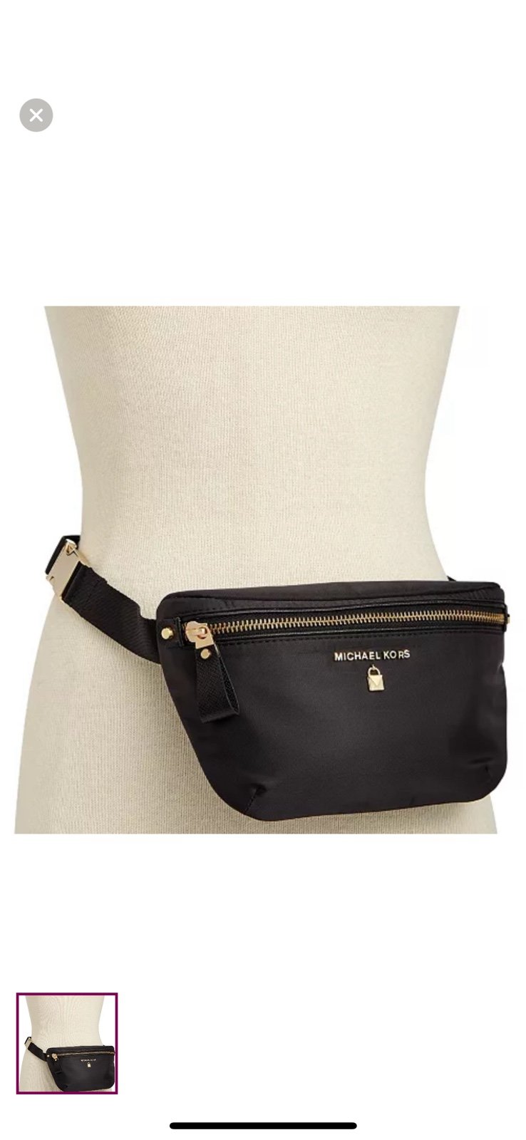 michael michael kors sport belt bag