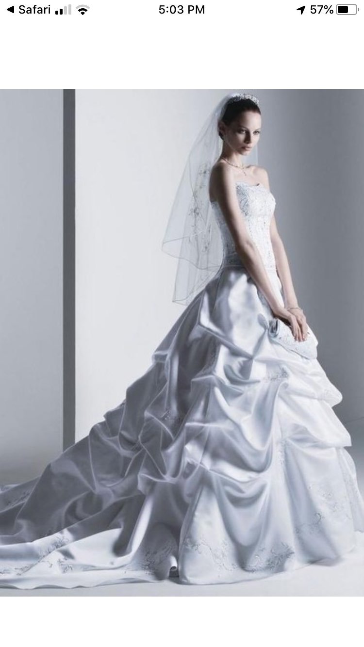 Oleg Cassini Wedding Dress