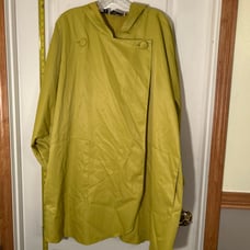 Merle Chicago Vintage Womens Jacket One Size Cocoon Poncho Hooded Cape BX2