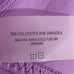 Gigi C Purple Asymmetrical Cheeky One Piece Swimsuit Cut Out USA Made Size Small