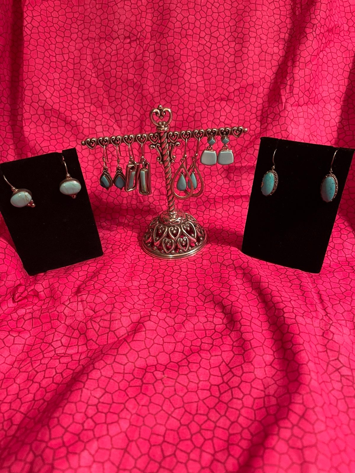 Lot of southwestern turquoise earings
