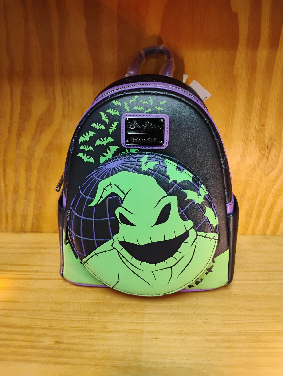 NWT Hardtag Glowing the Dark Oogie Boogie Bash Loungefly