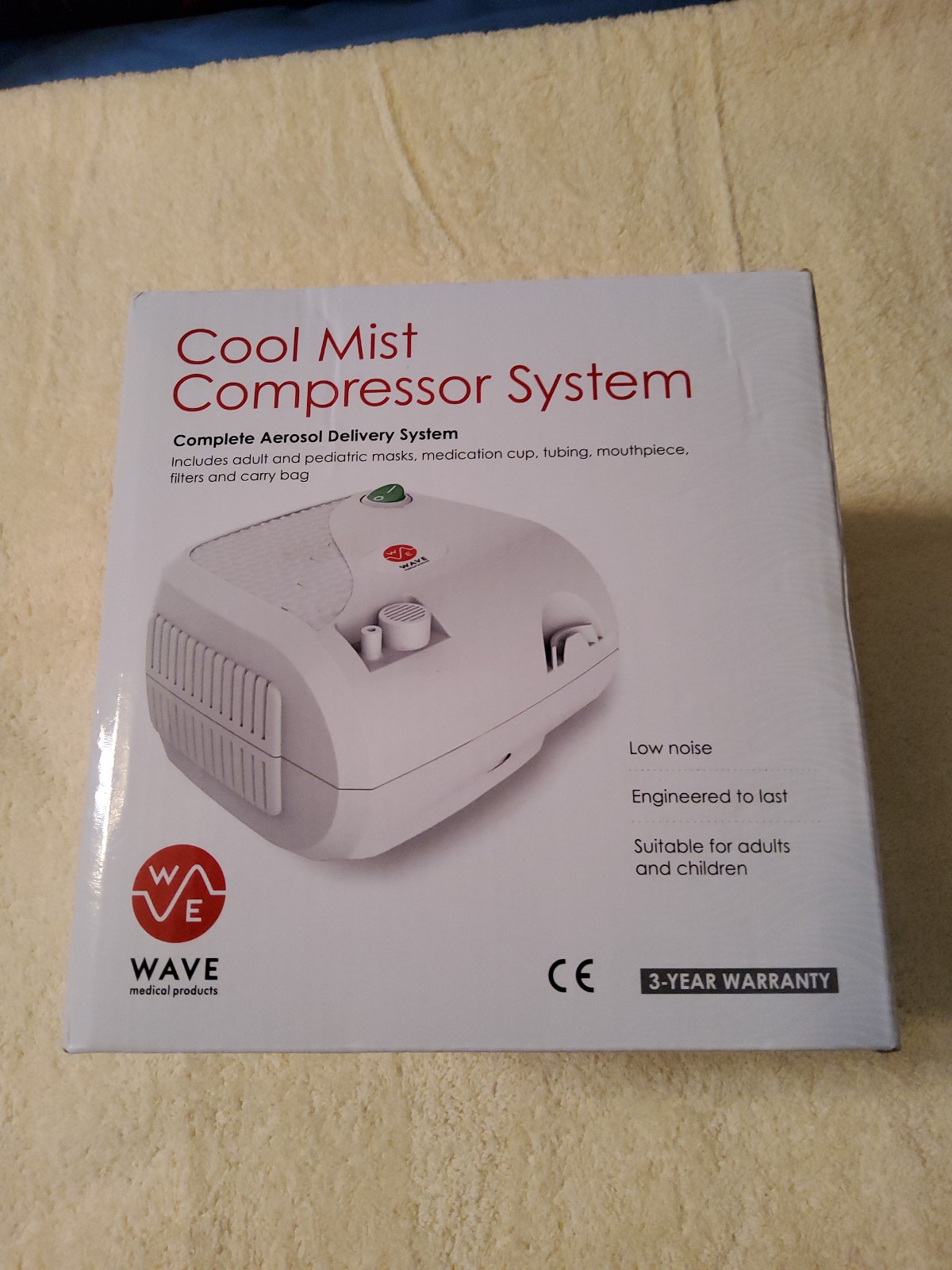 Wave cool mist compressor system