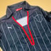 Puma Athletic Striped Black White Red Dress Size XL
