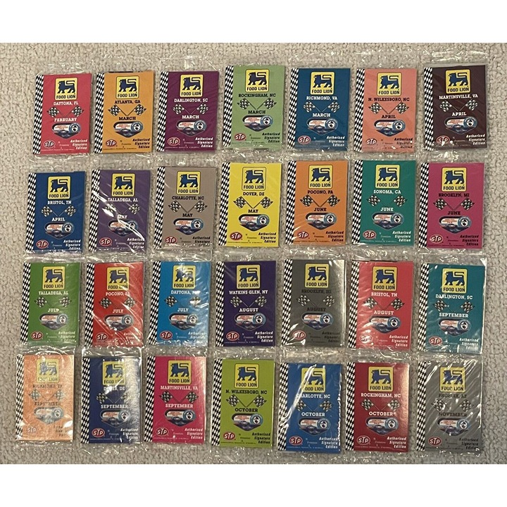 Richard Petty 1992 Fan Appreciation Tour Food Lion - 28 Sealed Packs!