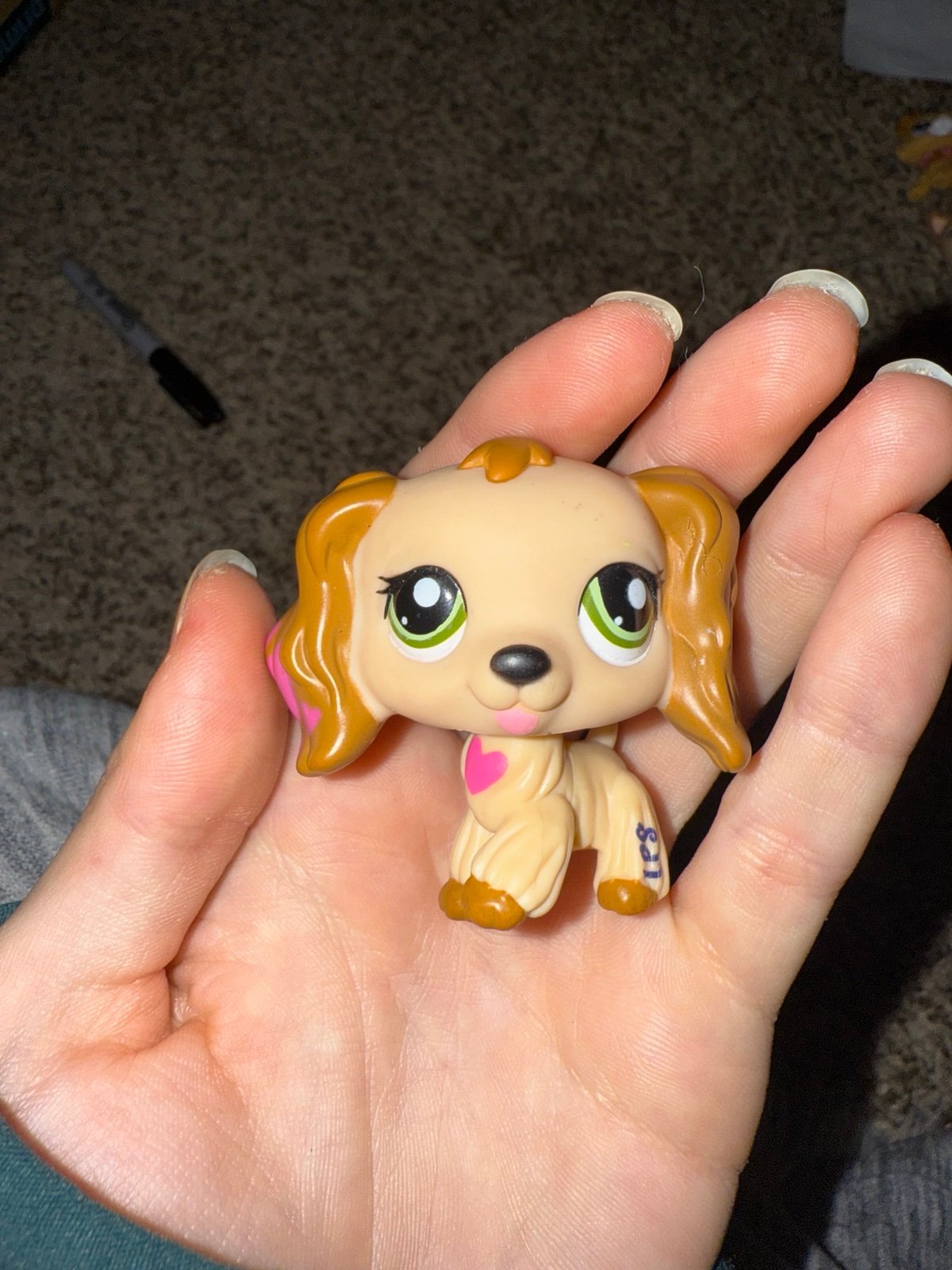 Littlest Pet Shop Nintendo Cocker Spaniel