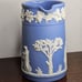 Vintage Wedgewood Jasperware Pitcher 5 Neoclassical Wedgewood Blue White Mark