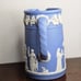 Vintage Wedgewood Jasperware Pitcher 5 Neoclassical Wedgewood Blue White Mark